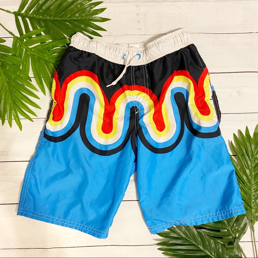 Cat & Jack Printed Swim Trunks